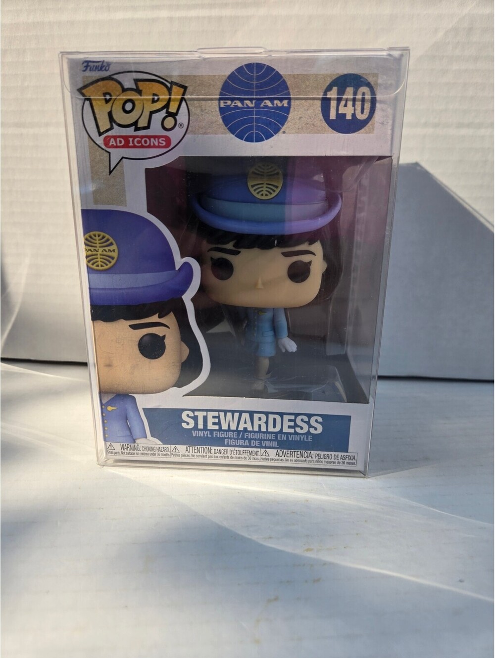 Funko Pop! Ad Icons Pan Am Stewardess Vinyl Figure #140 - Vaulted